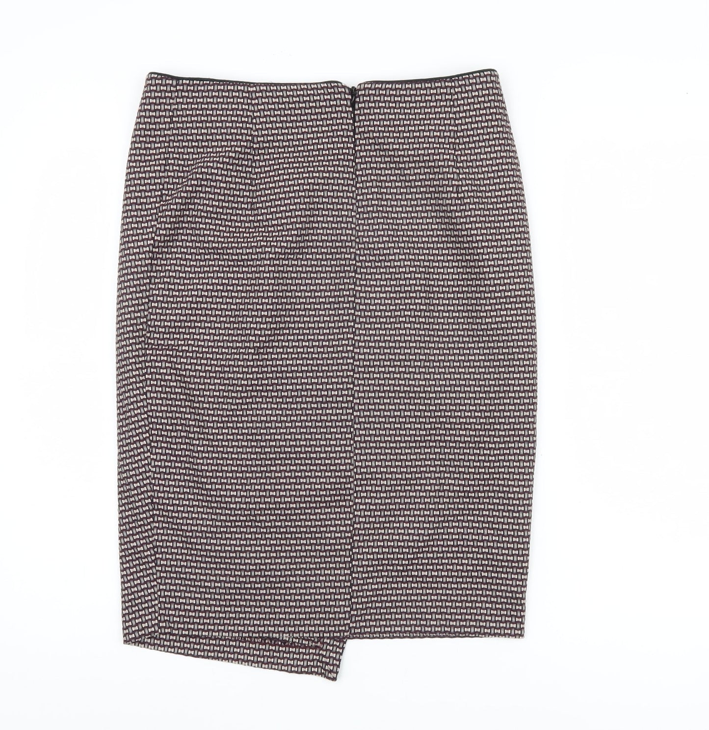 Next Women's Multicoloured Pencil Skirt, Size 10, Elegant Style