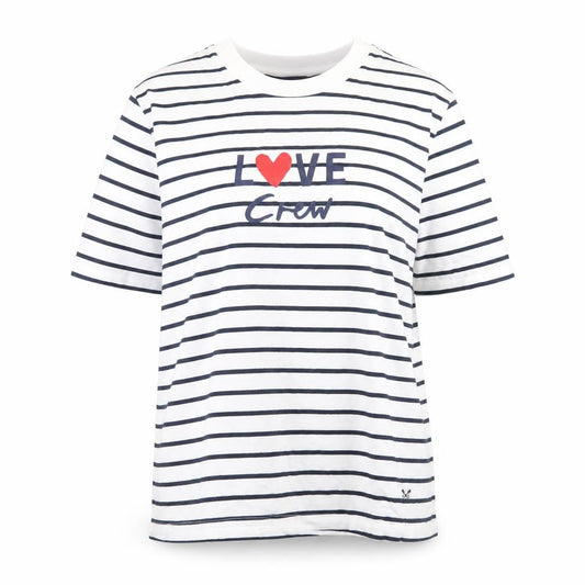 Womens UK Size 12 Crew Clothing Company White Basic T-Shirt