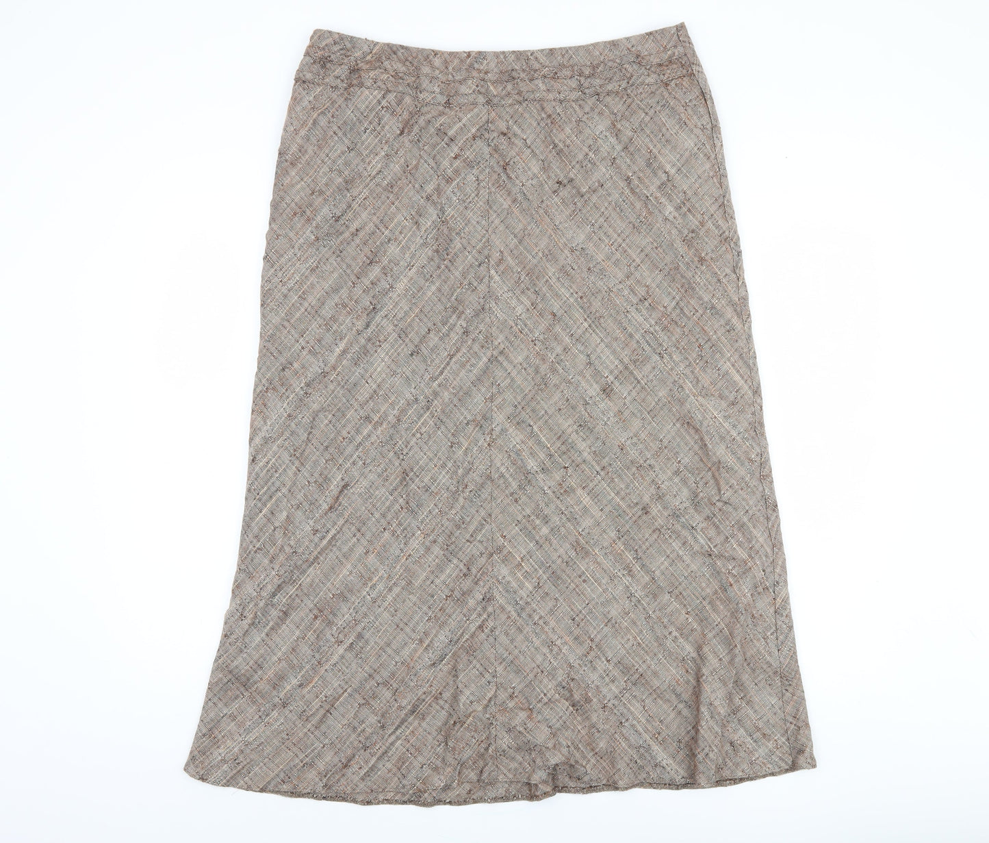 Marks and Spencer Women’s Brown Midi Skirt, Size 16