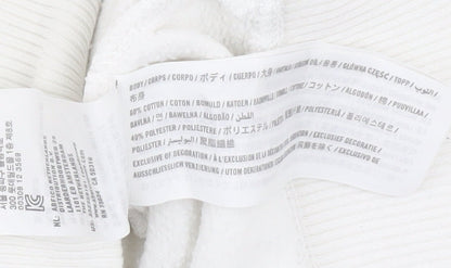 Hollister Women's White Pullover Sweatshirt S