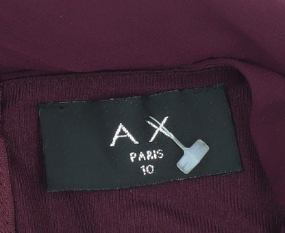 AX Paris Women’s Purple Sequin Dress, Size 10