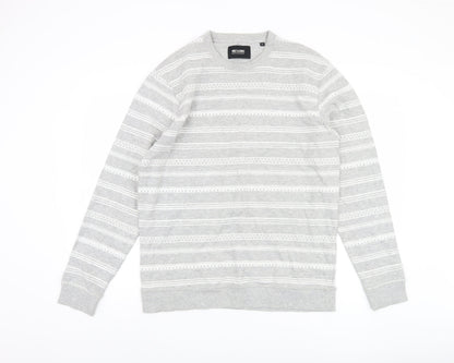 Mens UK Size XL ONLY & SONS Grey Pullover Sweatshirt