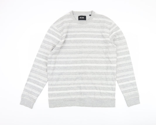 Mens UK Size XL ONLY & SONS Grey Pullover Sweatshirt