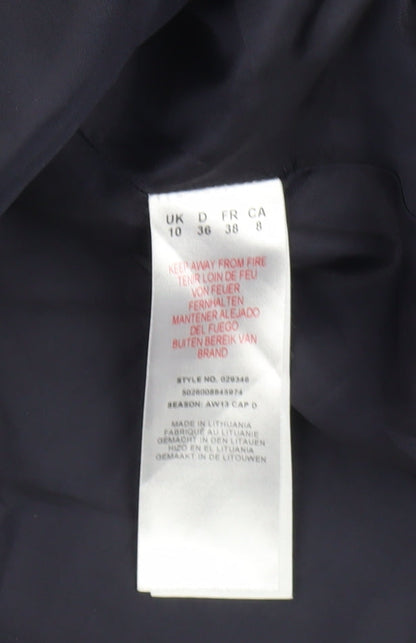 Eastex Women's Blue Polyester Skirt, Size 10