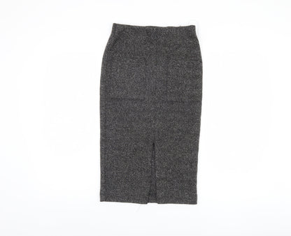 Next Women's Black Midi Pencil Skirt Size 6