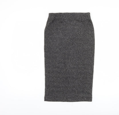 Next Women's Black Midi Pencil Skirt Size 6