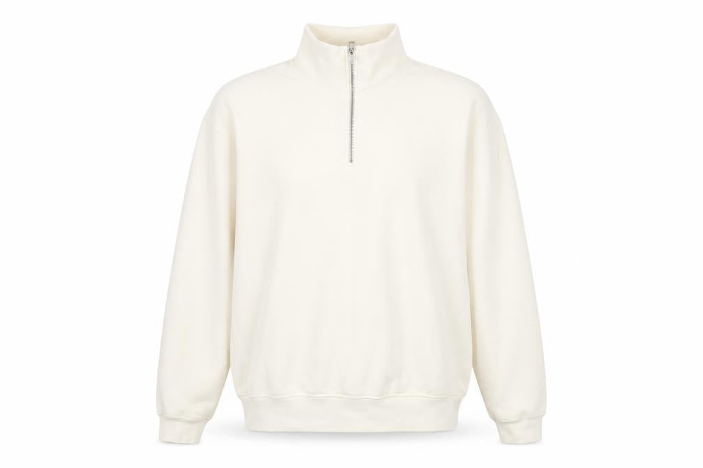 Mens UK Size L Zara Ivory Pullover Sweatshirt