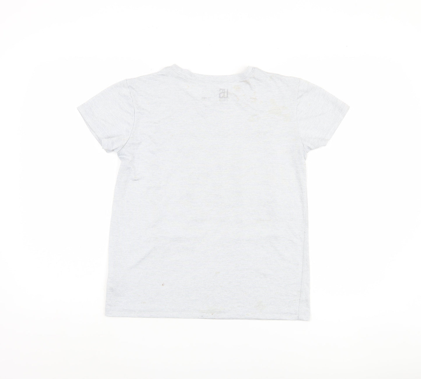 US Athletic Boys' Grey T-Shirt, 13 Years, Graphic Style