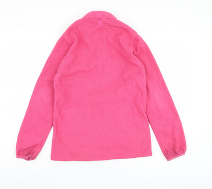 Mountain Warehouse Girls Pink Fleece Jacket 13 Years