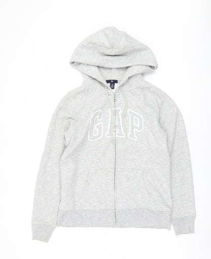 Gap Unisex Grey Full Zip Hoodie Medium