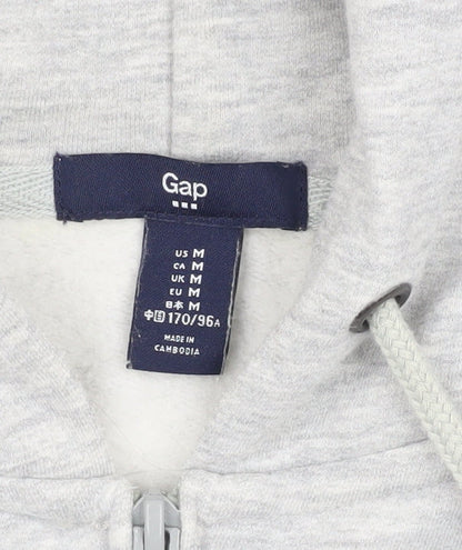 Gap Unisex Grey Full Zip Hoodie Medium