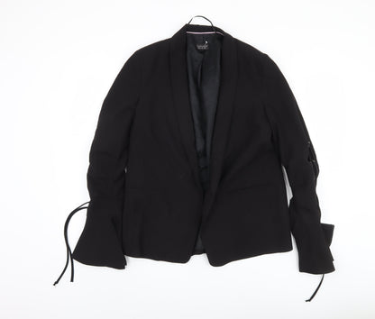 Topshop Women's Black Suit Jacket Size 12