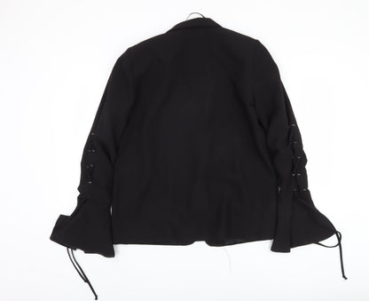 Topshop Women's Black Suit Jacket Size 12