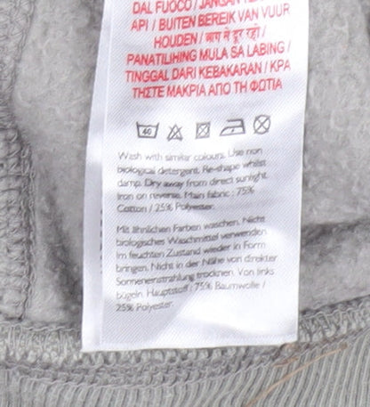 Mens UK Size S Jack Wills Grey Full Zip Hoodie