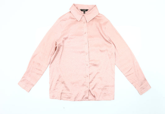 Womens UK Size 14 Lipsy Pink  Blouse