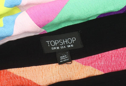 Womens UK Size 10 Topshop Asymmetric  Skirt