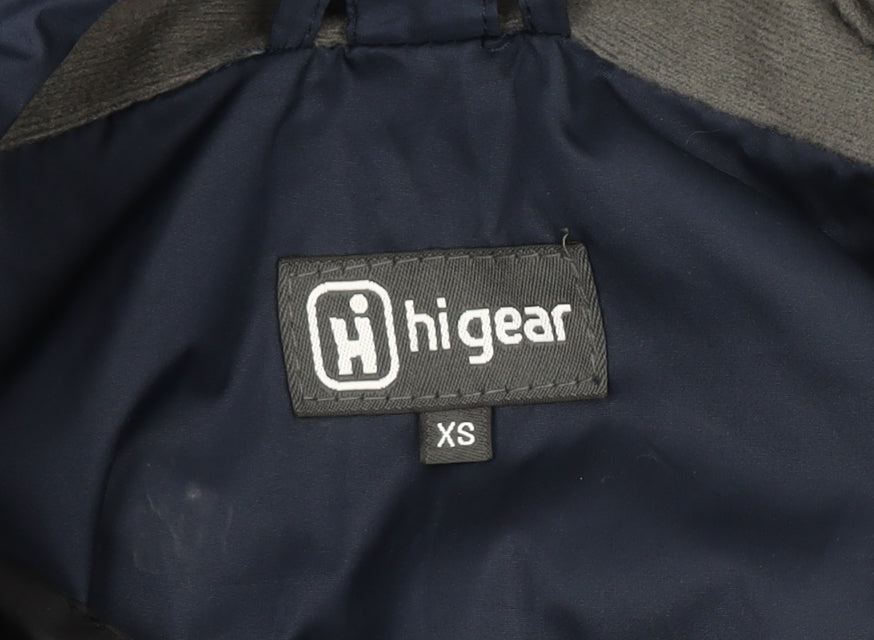 Mens UK Size XS Hi Gear Blue Rain Coat