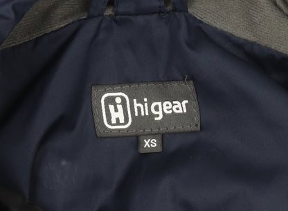 Mens UK Size XS Hi Gear Blue Rain Coat