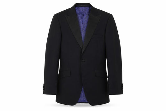 Ventuno 21 Men's Black Blazer, Size 38, Regular Fit