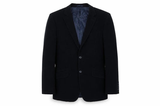 Emmetex Men's Black Jacket 42R, Single-Breasted Formal