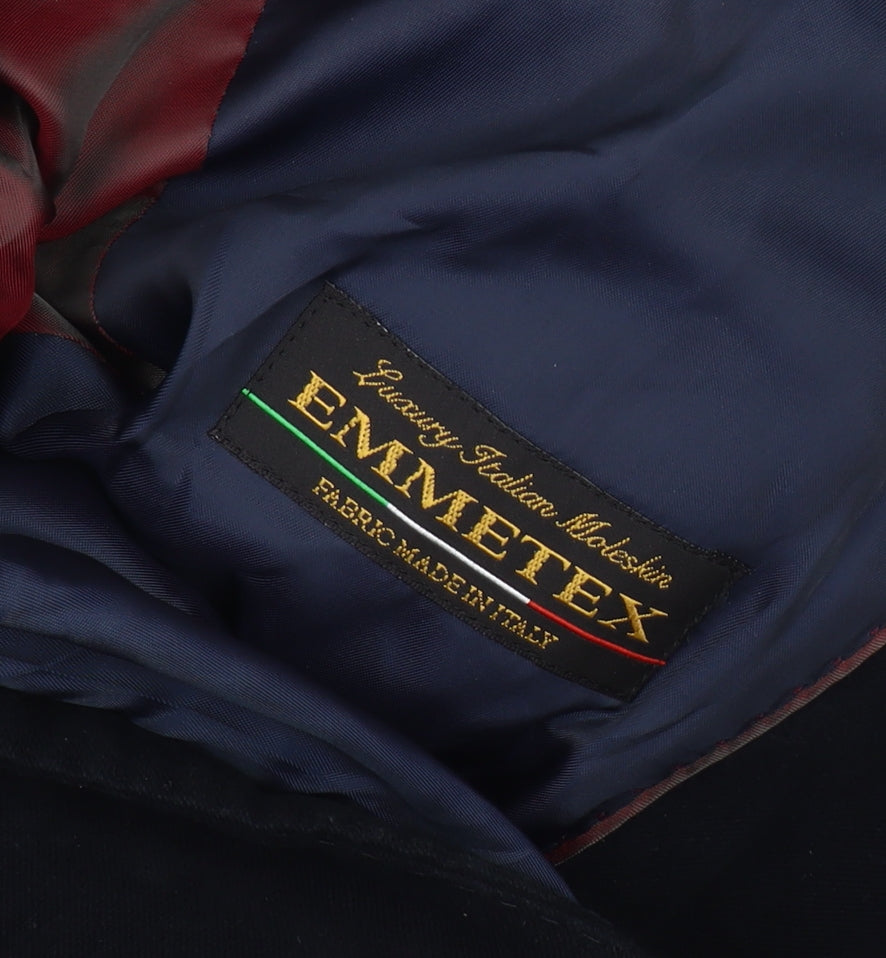 Emmetex Men's Black Jacket 42R, Single-Breasted Formal