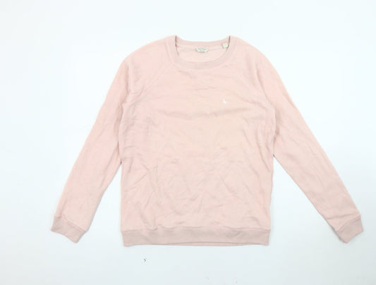 Womens UK Size 12 Jack Wills Pink Pullover Sweatshirt