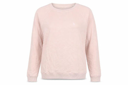 Womens UK Size 12 Jack Wills Pink Pullover Sweatshirt