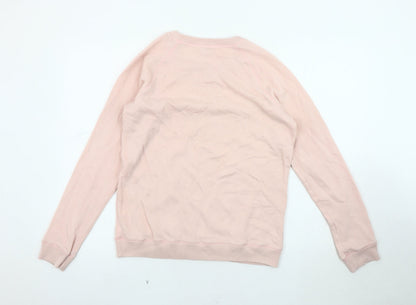 Womens UK Size 12 Jack Wills Pink Pullover Sweatshirt