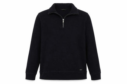Massimo Dutti Black Cotton Unisex Sweatshirt M