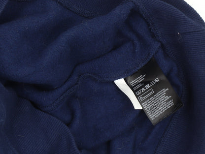 L.O.G.G. Boys Blue Hoodie NYC Logo Pullover 11-12 Years