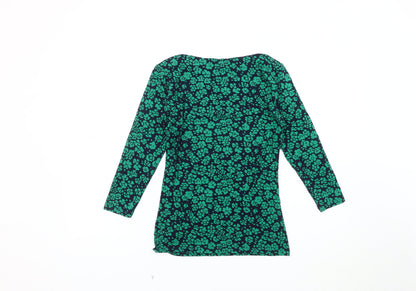 Womens UK Size 6 Marks and Spencer Multicoloured Basic T-Shirt
