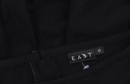 East Women's Black Long Skirt Size 12