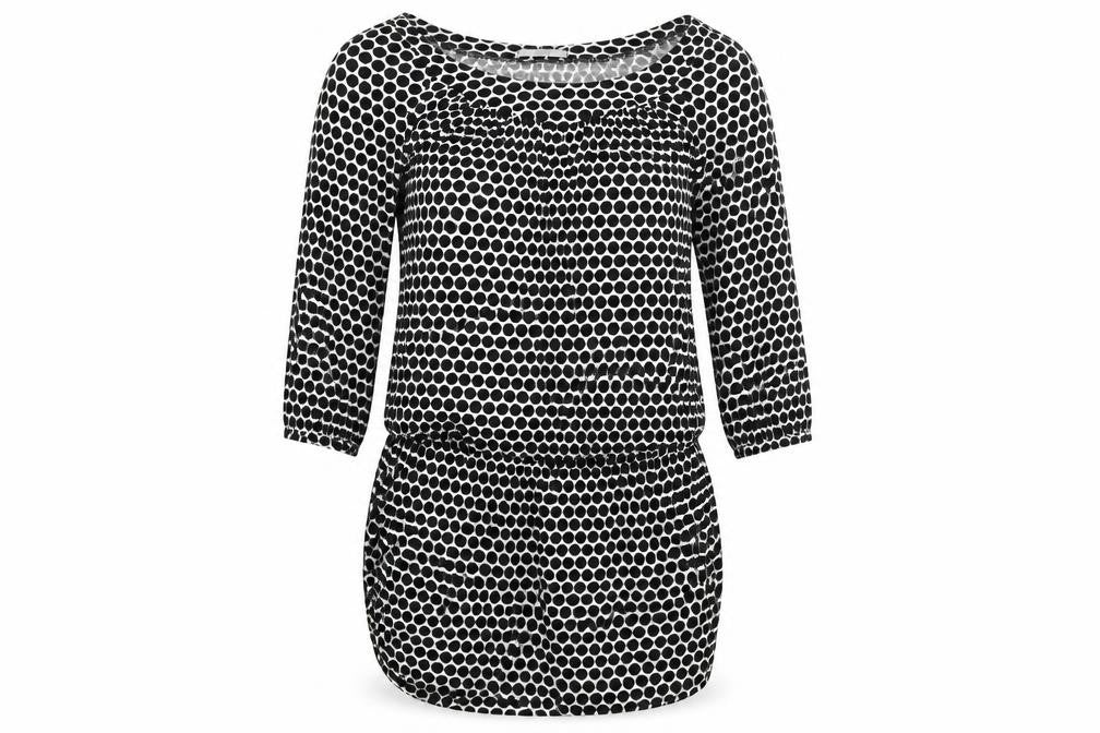 Womens UK Size 12 Marks and Spencer Black Tunic Blouse