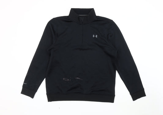 Under Armour Men's Black M 1/4 Zip Sweatshirt