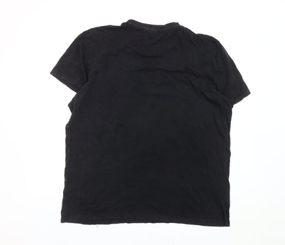 Nirvana Men's Black Band Graphic T-Shirt Size L