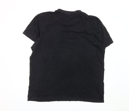 Nirvana Men's Black Band Graphic T-Shirt Size L