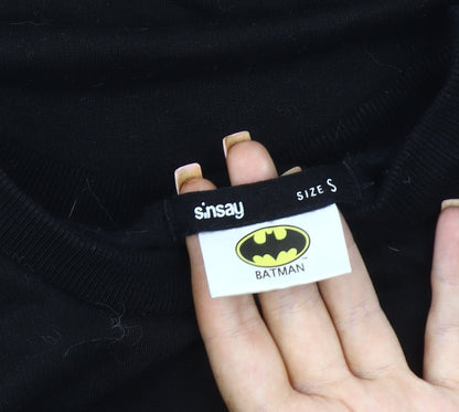 Sinsay Black Unisex Batman Pullover Sweatshirt S