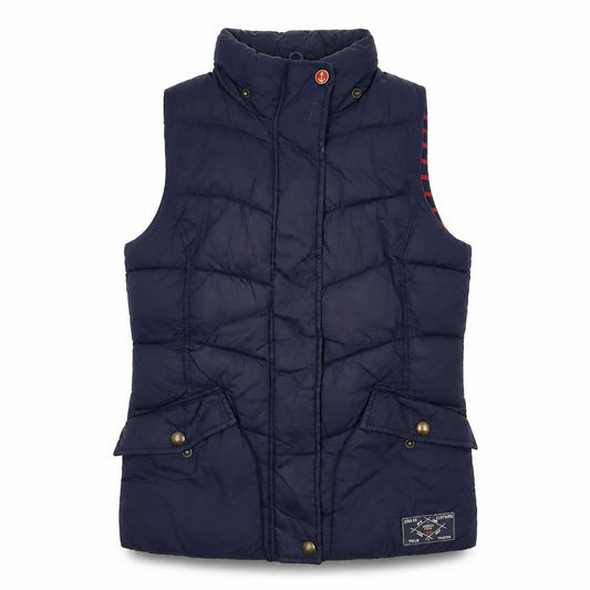 Joules Women's Navy Waistcoat Size 8 - Marine Theme