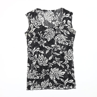 Womens UK Size 14 Per Una Multicoloured Basic Tank