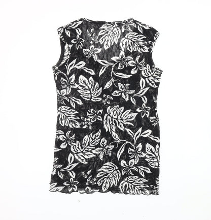 Womens UK Size 14 Per Una Multicoloured Basic Tank