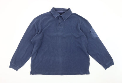 Mens UK Size L Gap Blue Pullover Sweatshirt