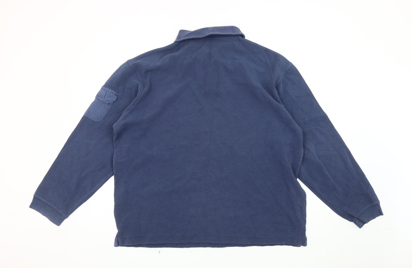 Mens UK Size L Gap Blue Pullover Sweatshirt