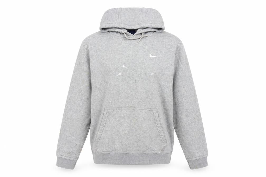 Mens UK Size S Nike Grey Pullover Hoodie