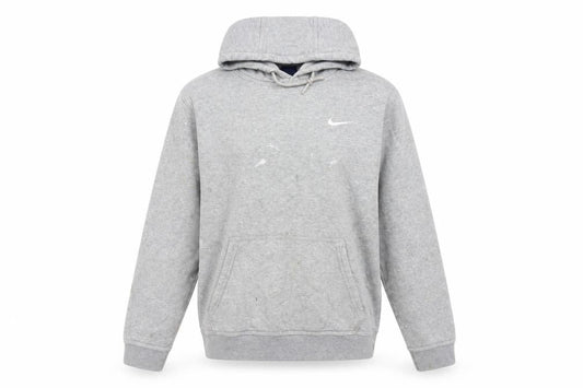 Mens UK Size S Nike Grey Pullover Hoodie