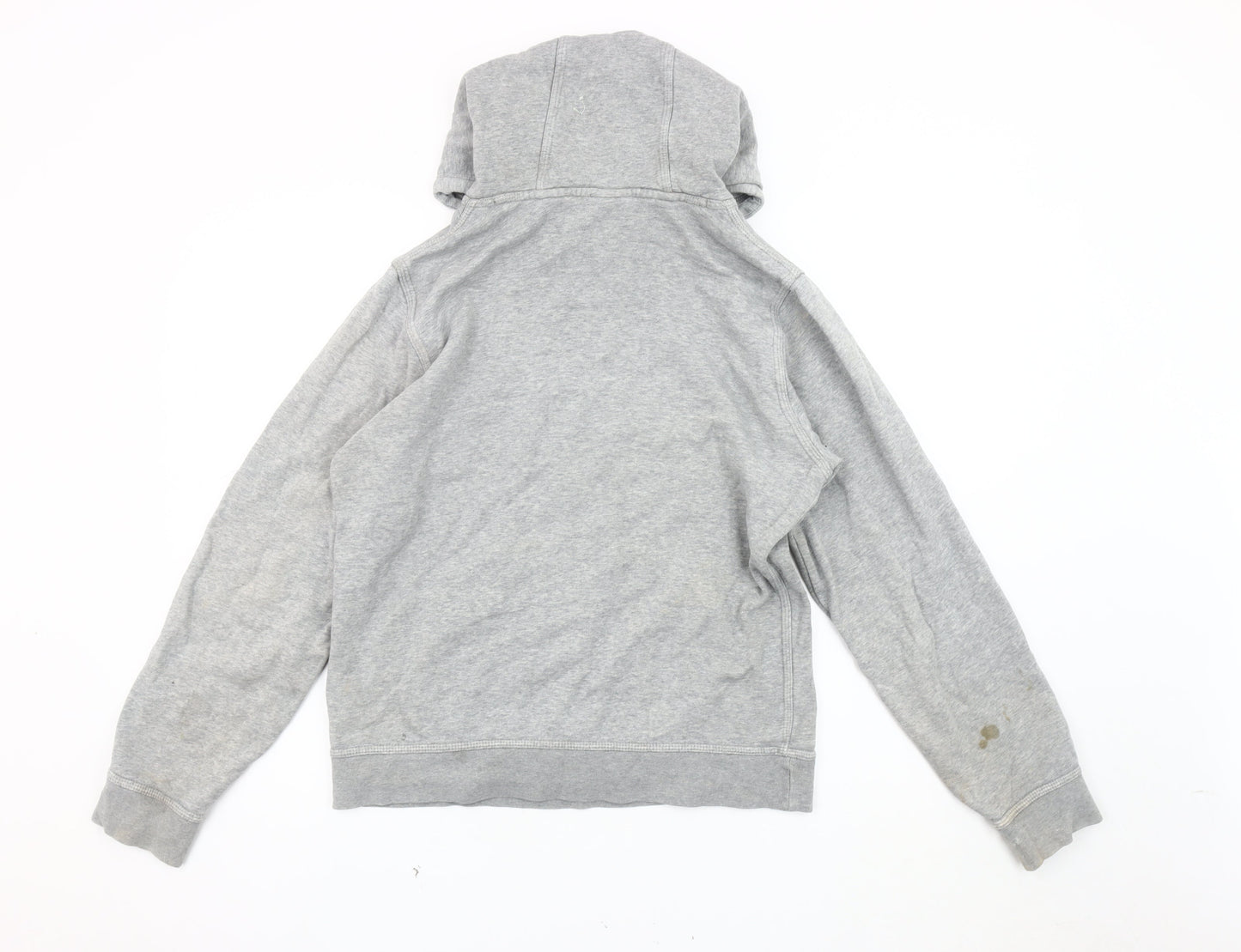Mens UK Size S Nike Grey Pullover Hoodie