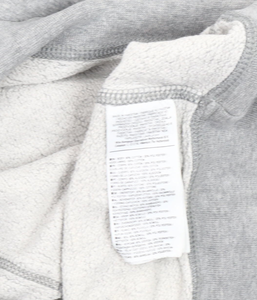 Mens UK Size S Nike Grey Pullover Hoodie