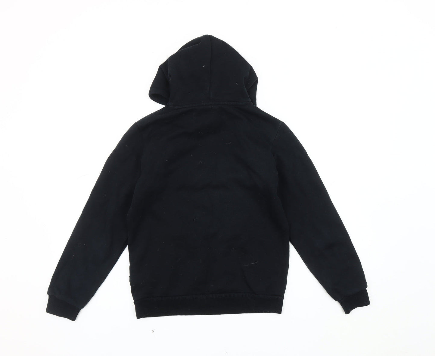 Puma Boys Black Graphic Hoodie 12 Years