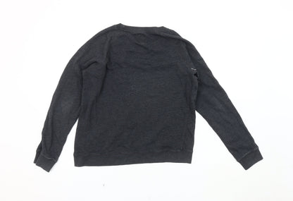 Womens UK Size 16 Jack Wills Black Pullover Sweatshirt