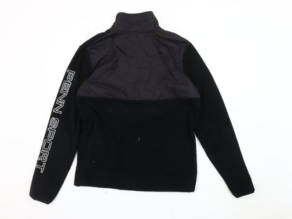 Mens UK Size M Penn Black Pullover Sweatshirt