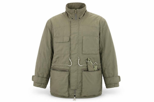 Mens UK Size M Boston Athletic Club Green Parka Coat